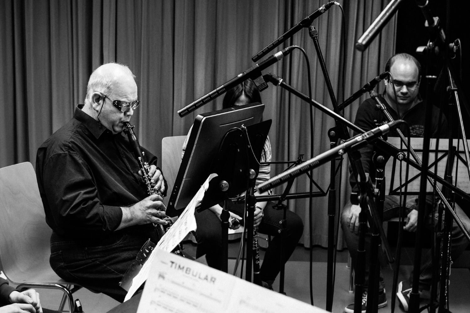 Timbular recording session