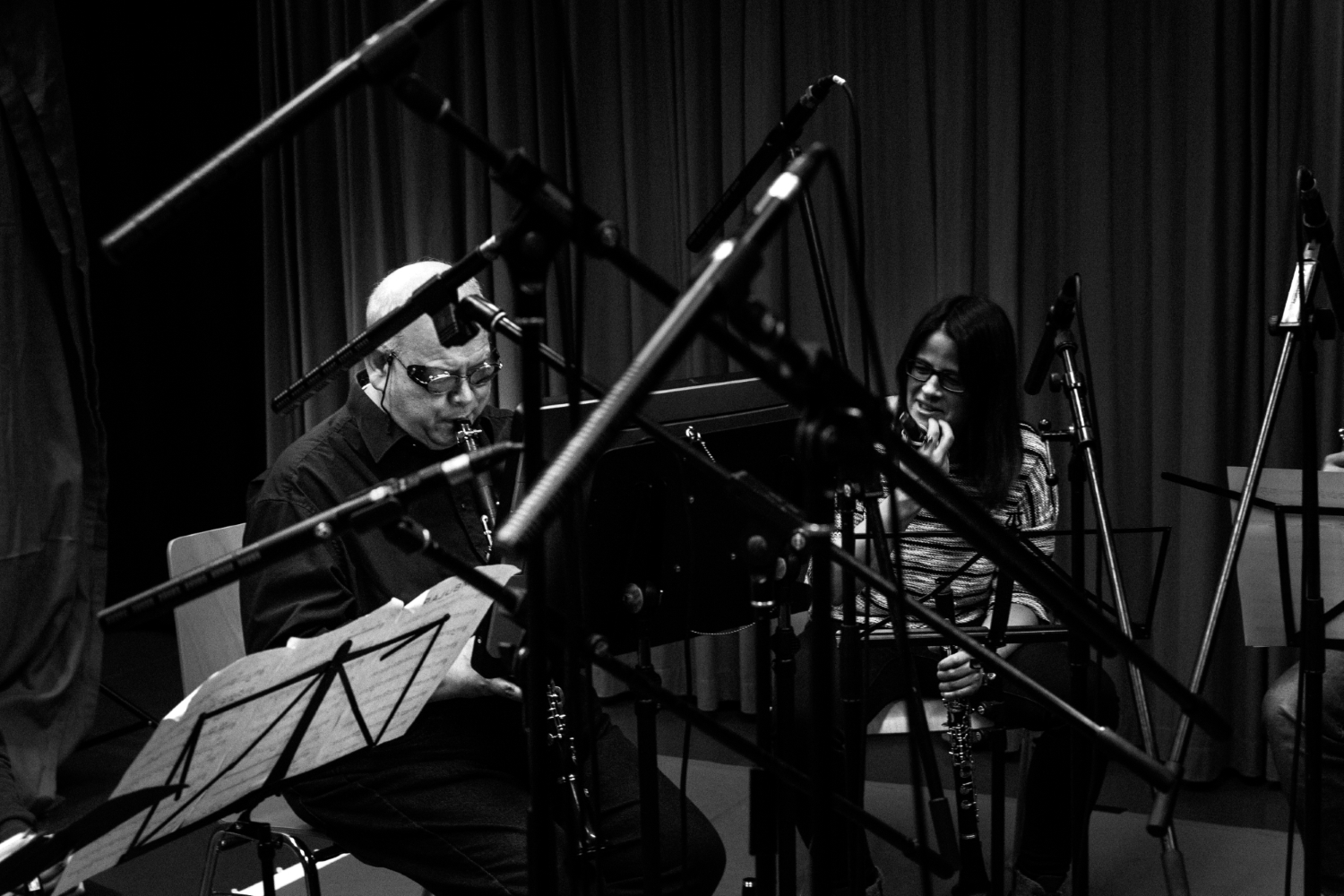 Timbular recording session