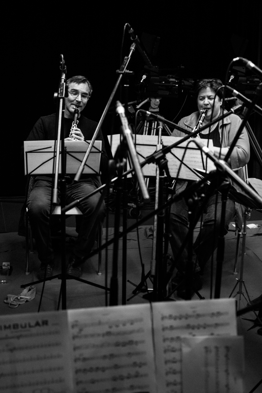 Timbular recording session