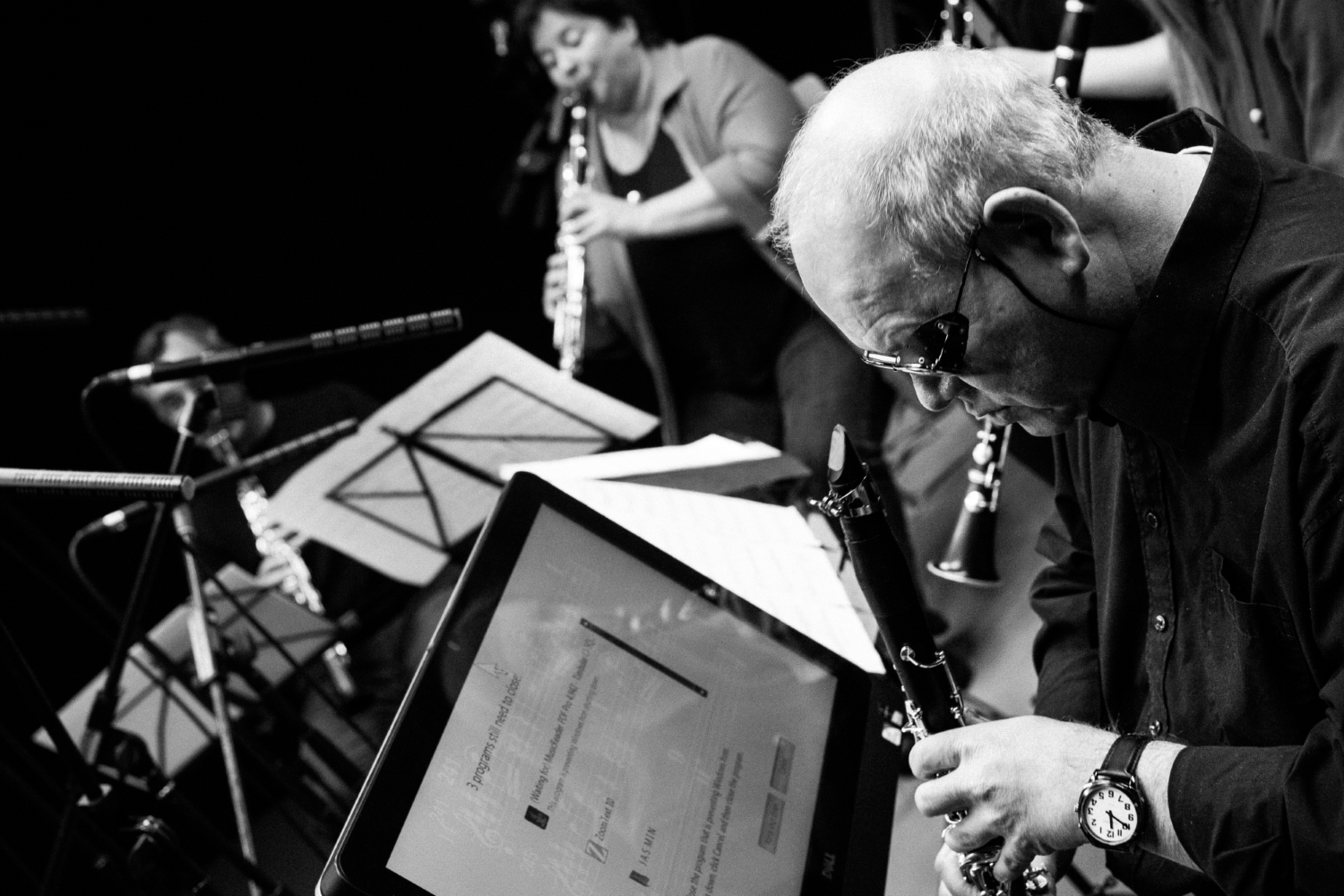 Timbular recording session