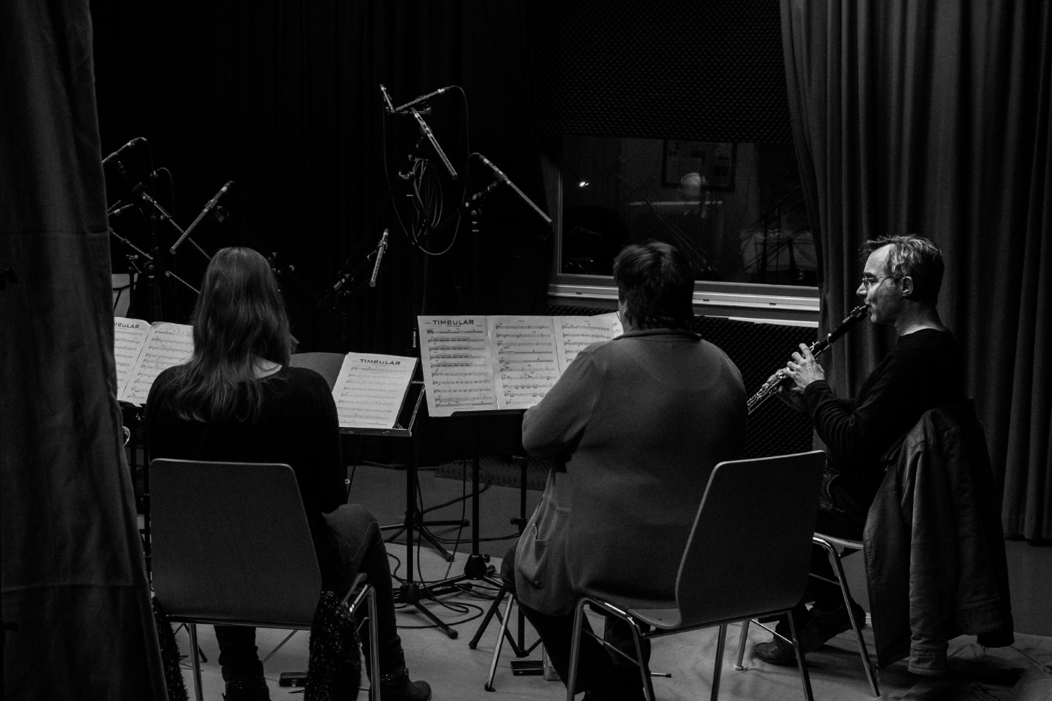 Timbular recording session