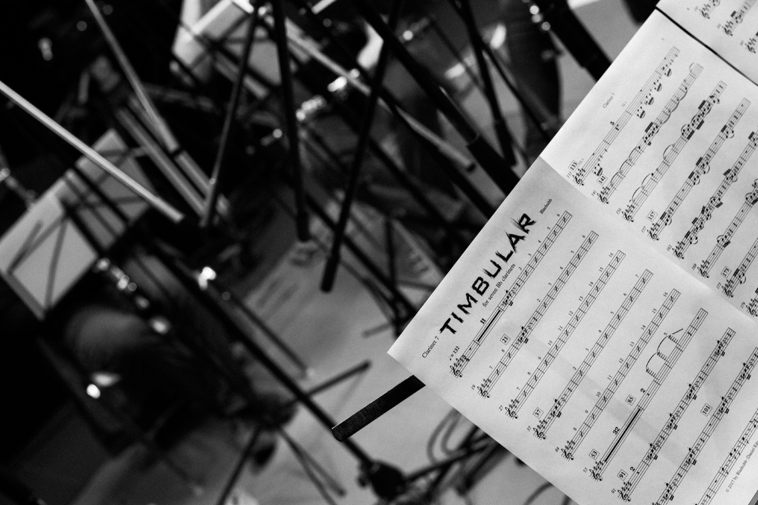 Timbular recording session