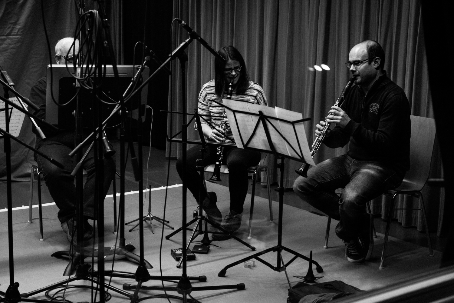 Timbular recording session