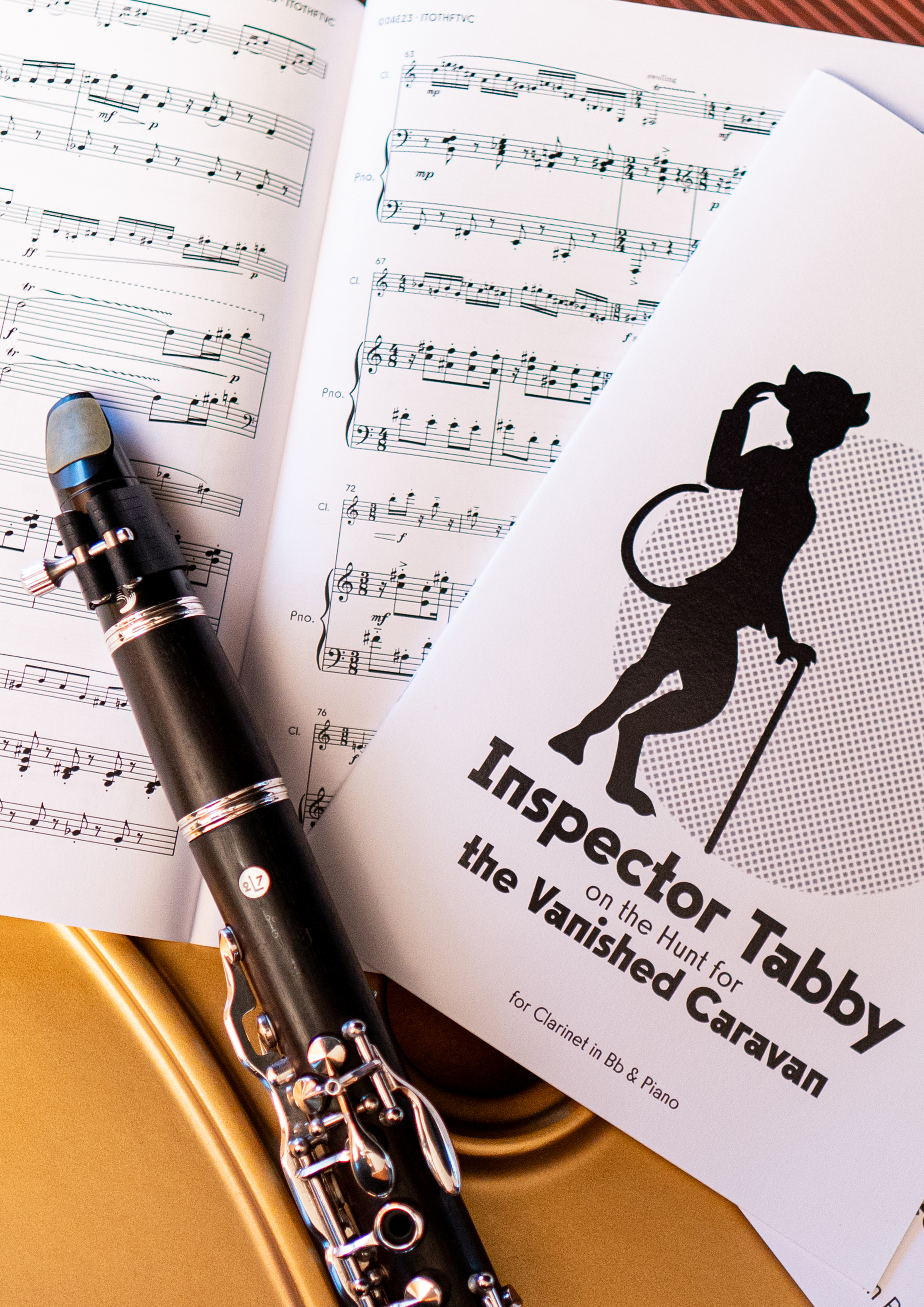 Inspector Tabby on the Hunt for the Vanished Caravan – Sheet music