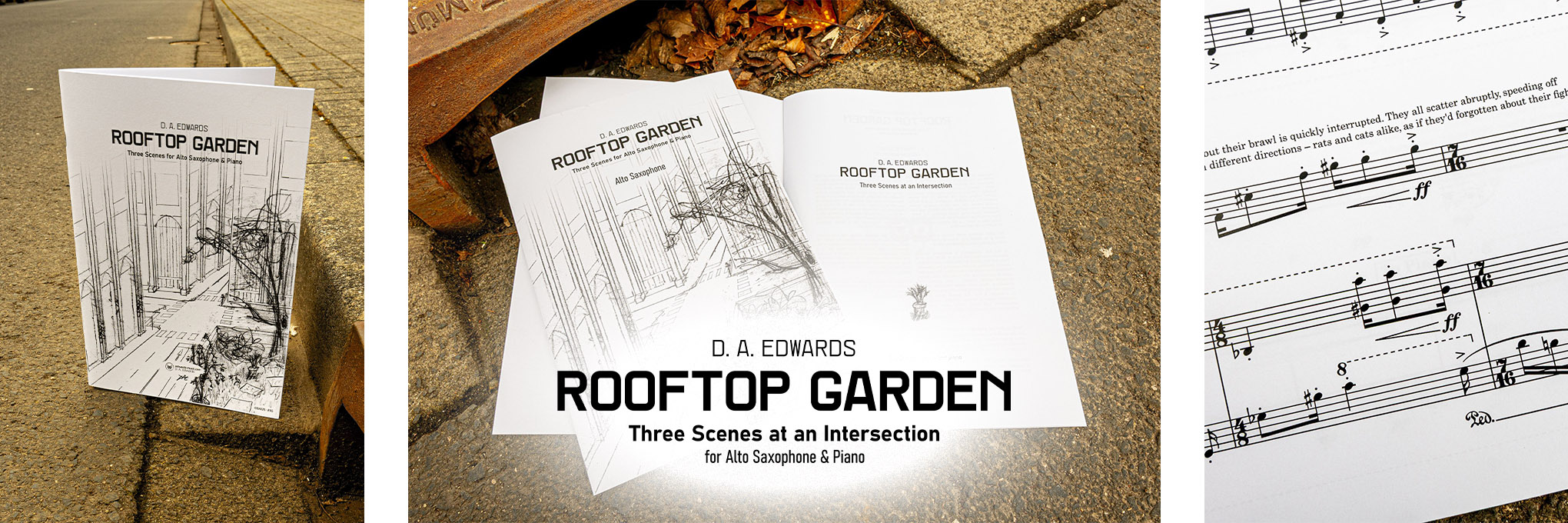 Rooftop Garden - Sheet music editions